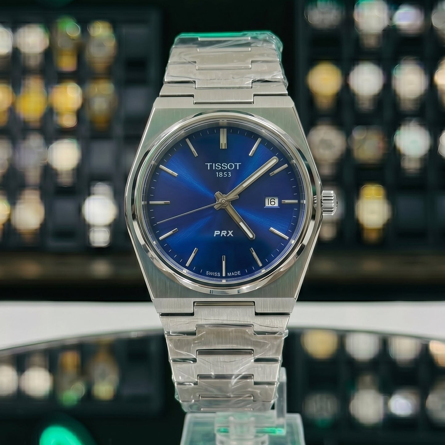 Tisot PRX Powermatic – Blue Dial