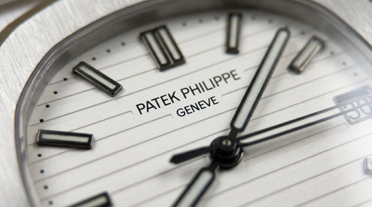 Patek Philippe – White Dial / Silver Steel Chain