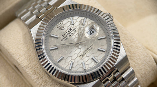 Rollie Land & Dweller Grey Dial - Full Silver Steel