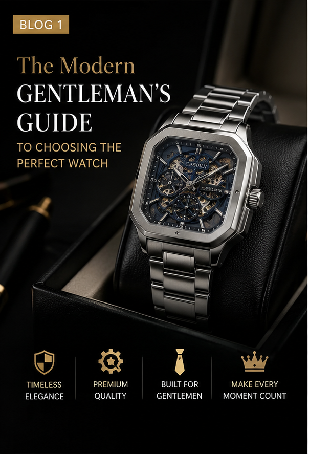 The Modern Gentleman's Guide to Choosing the Perfect Watch