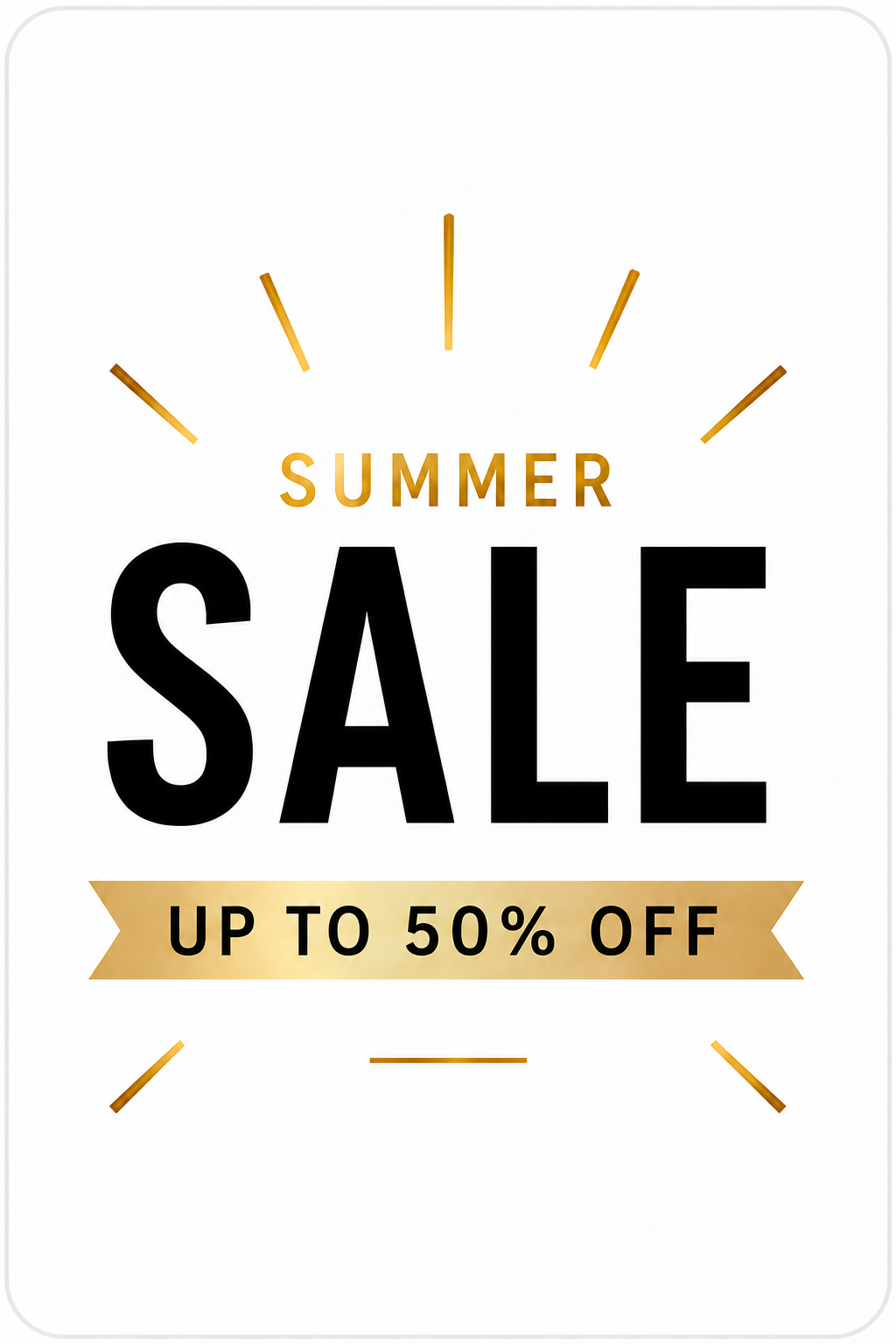 SUMMER SALE