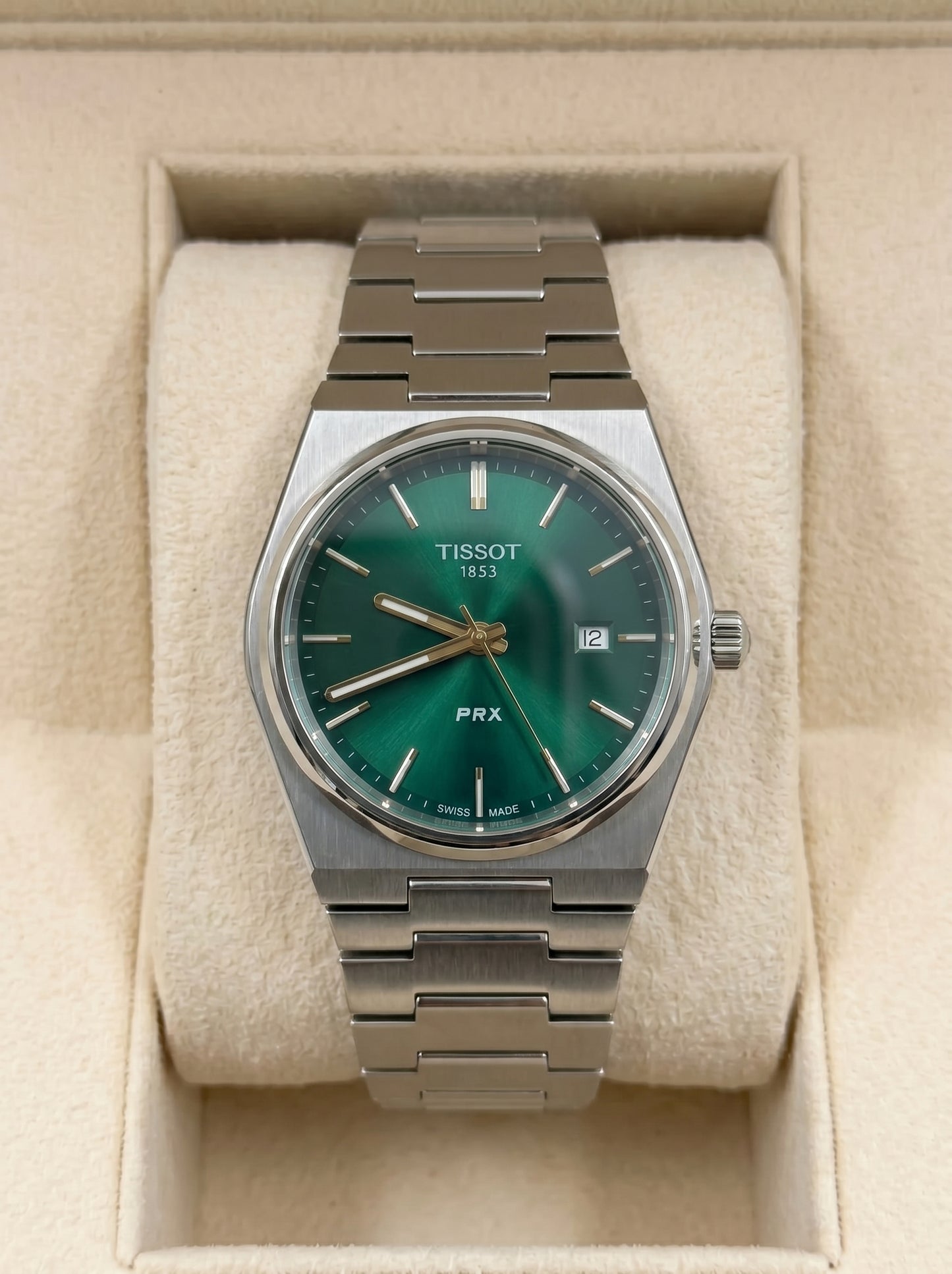 Tisot PRX Powermatic – Green Dial