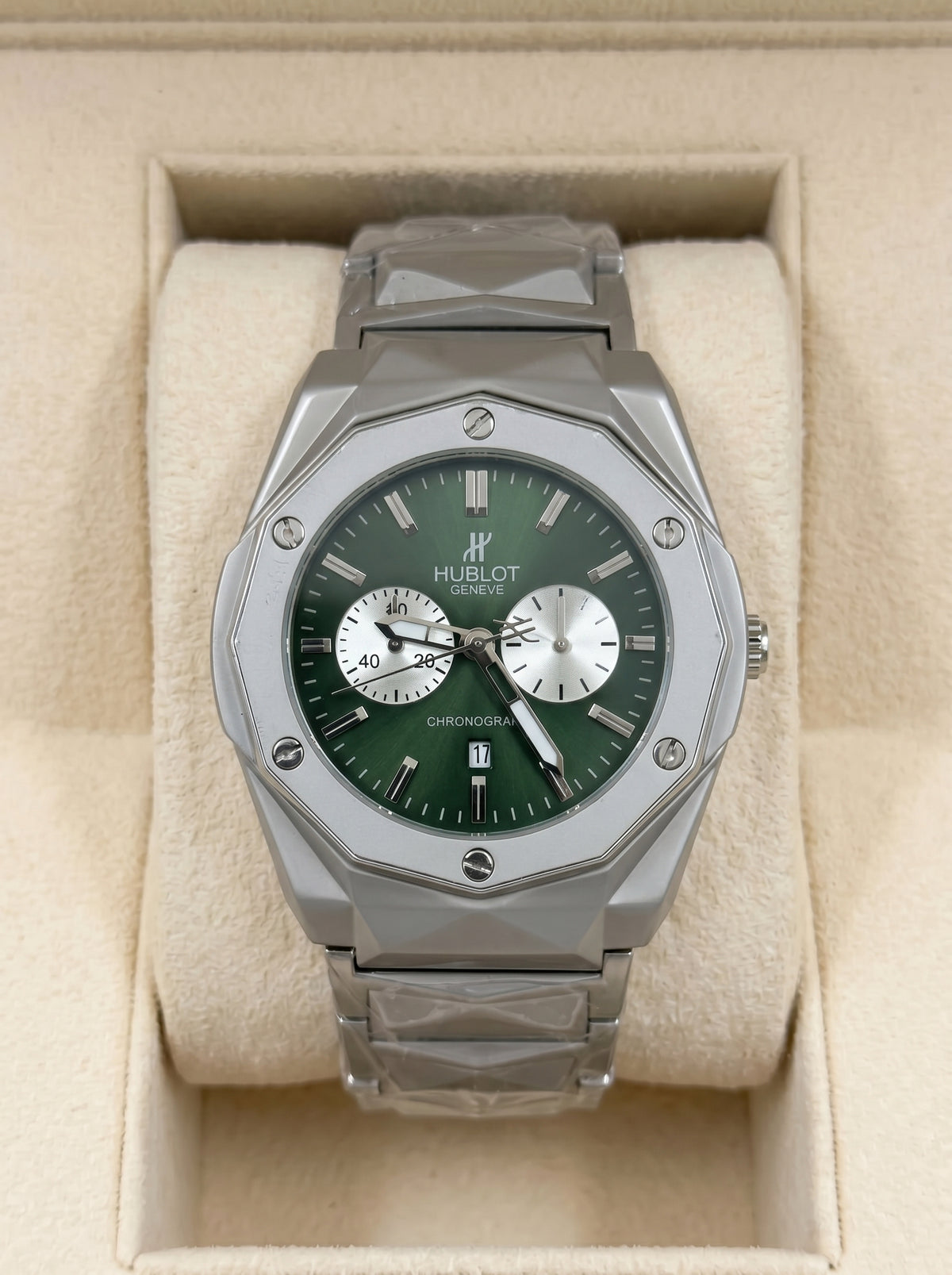Hublot Diamond Cut - Chronograph