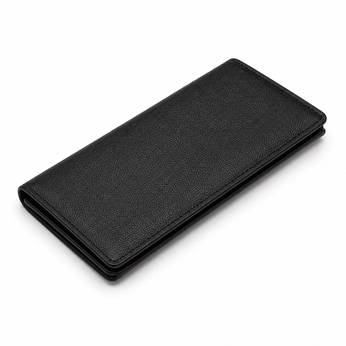 Black Long Wallet – Premium Slim Design
