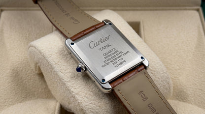 Cartear Tank – Brown Leather Strap
