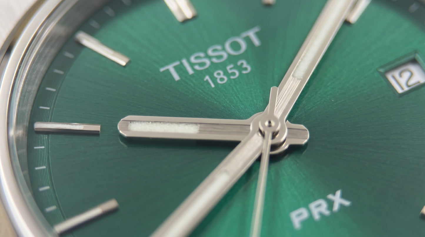 Tisot PRX Powermatic – Green Dial
