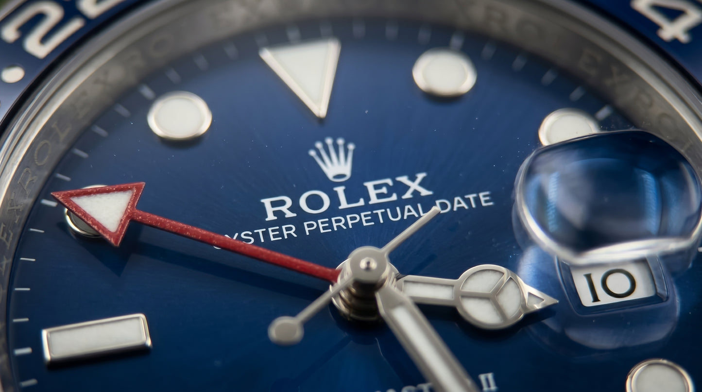 Rollie GMT Master 2 – Blue Dial - Blue/Red Bezel