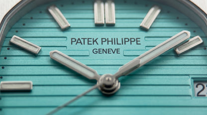 Patek Philippe – Mint Green Dial / Silver Steel Chain