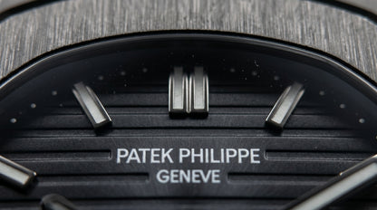 Patek Philippe – Black Dial / Black Steel Chain