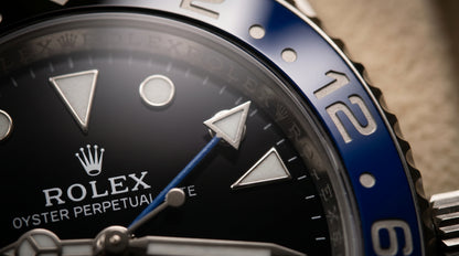Rollie GMT Master 2 – Black Dial - Blue/Black Bezel