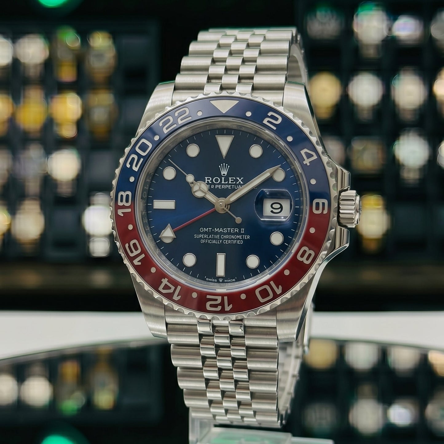 Rollie GMT Master 2 – Blue Dial - Blue/Red Bezel