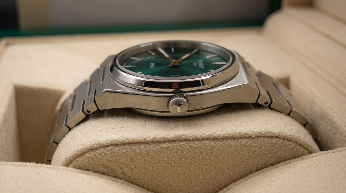Tisot PRX Powermatic – Green Dial