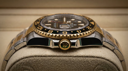 Rolex GMT-Master II Black Dial -  Two Tone Grey/Black Bezel