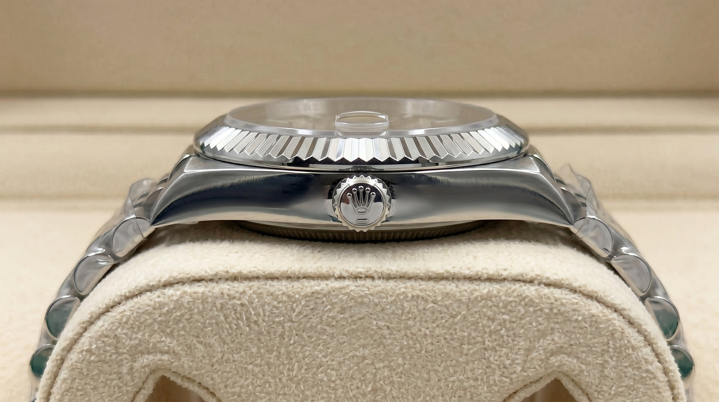 Rollie Land & Dweller Grey Dial - Full Silver Steel