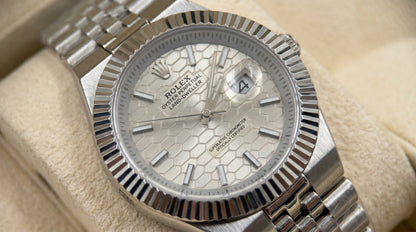 Rollie Land & Dweller Grey Dial - Full Silver Steel