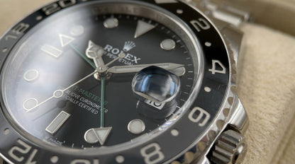 Rollie GMT Master 2 – Black Dial - Black/Grey Bezel