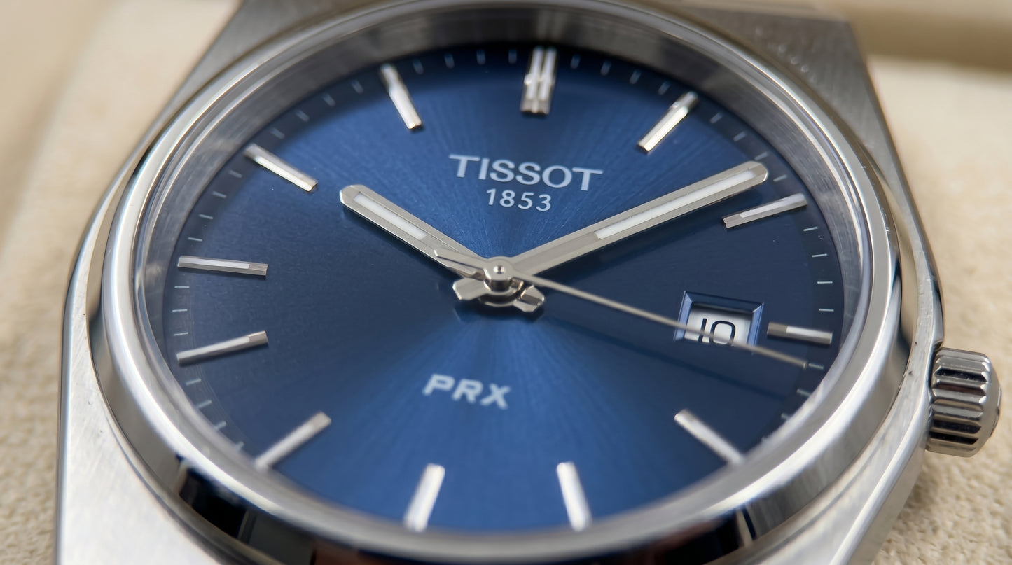 Tisot PRX Powermatic – Blue Dial