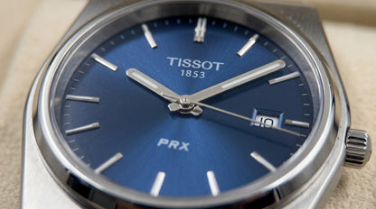 Tisot PRX Powermatic – Blue Dial